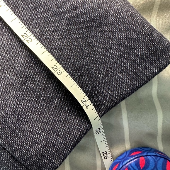 Talbots Blazer Womens 16 Blue Aberdeen 2 Button Lined Jacket Pockets Work Casual - Picture 8 of 9